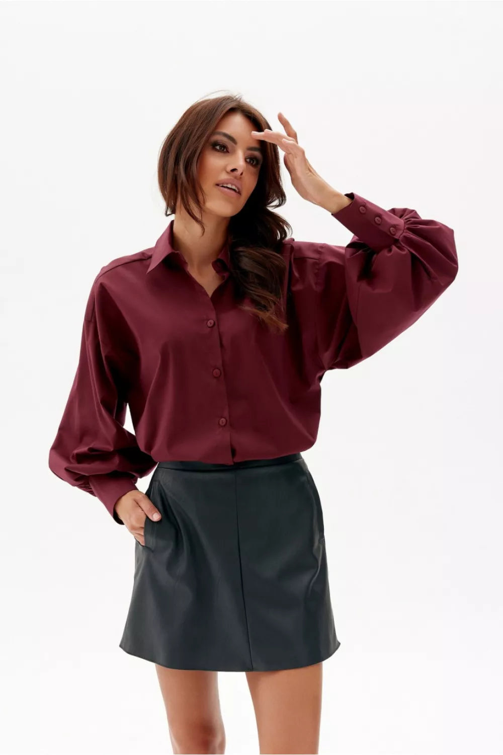 Trumpas sijonas, modelis 201261 Roco Fashion