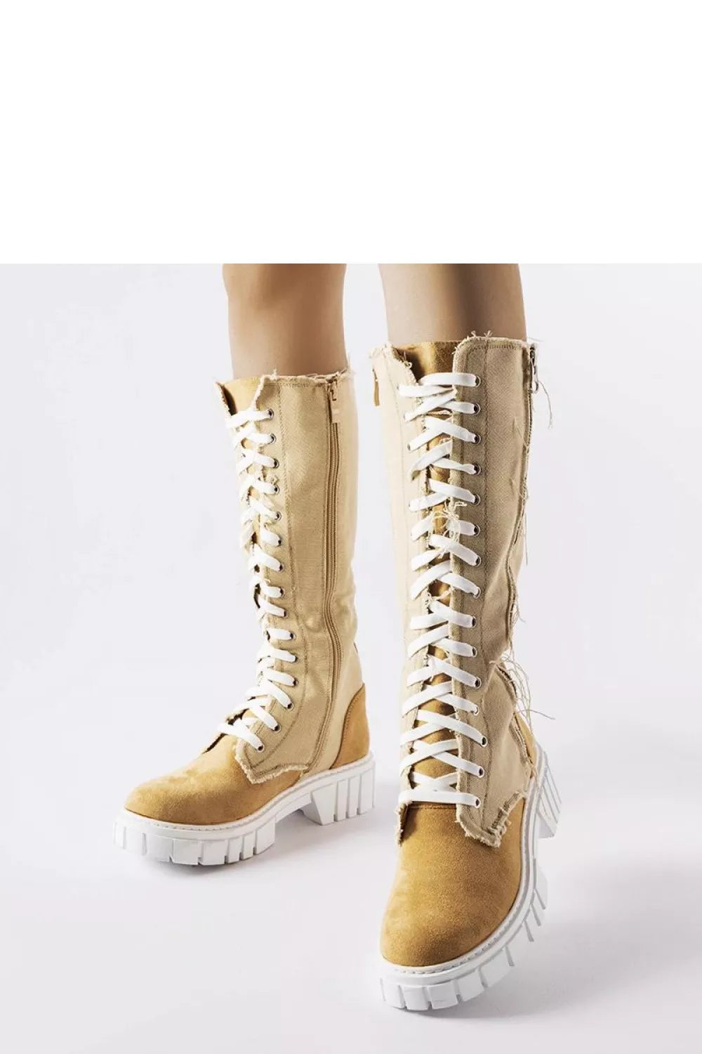 Auliniai batai iki šlaunų, modelis 204750 Solea