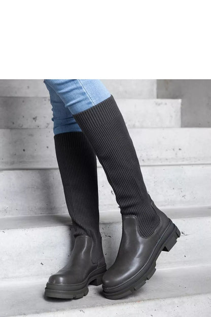 Auliniai batai iki šlaunų, modelis 206434 Solea