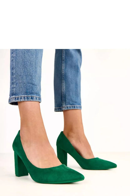 Bateliai su storu pakulniu, modelis 220598 Solea