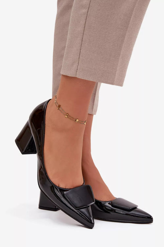 Kulni bateliai "Block heel pumps" modelis 221172 Ženkite stilingai