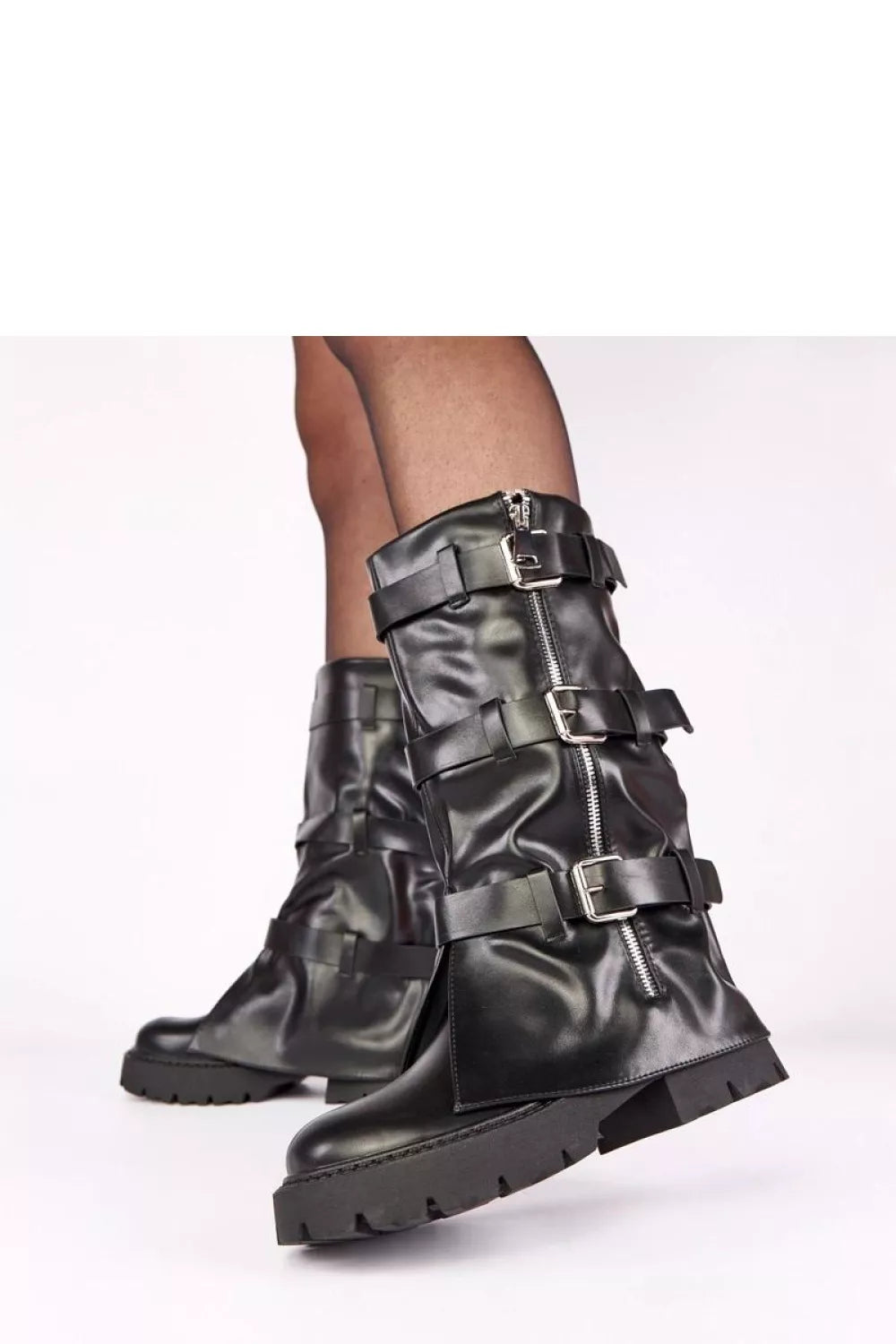 Auliniai batai iki šlaunų modelis 221354 Solea