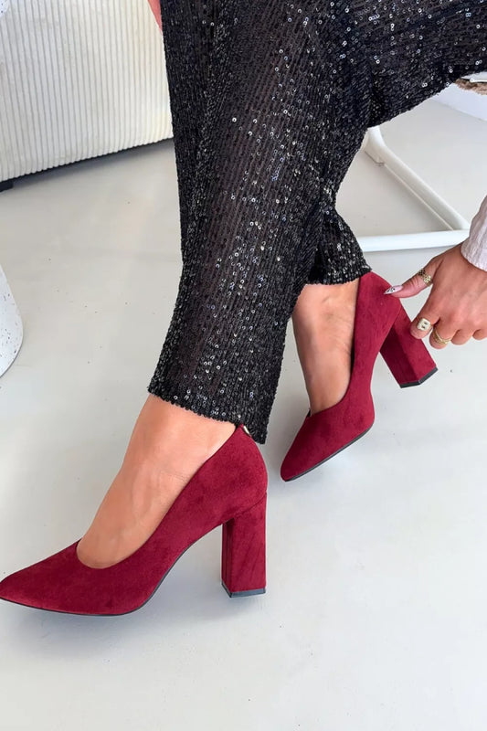 Aukštakulniai bateliai su kvadratiniu kulnu, modelis 222539 Step in style