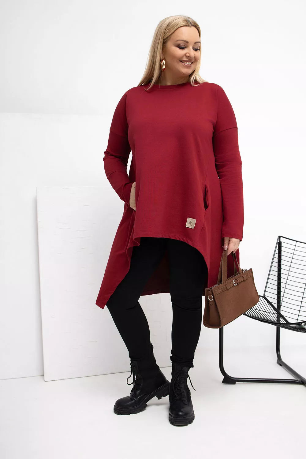 Didžiojo dydžio tunika, modelis 223032 Relevance