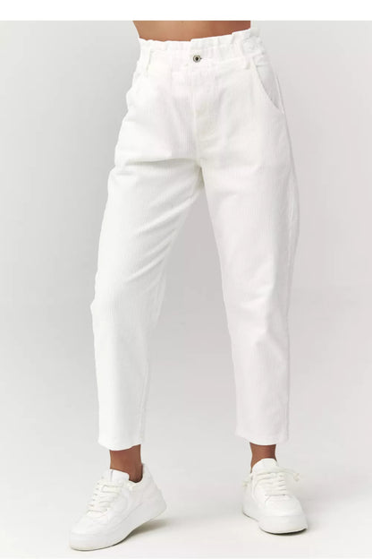 Moteriškos kelnės modelis 223242 Makadamia