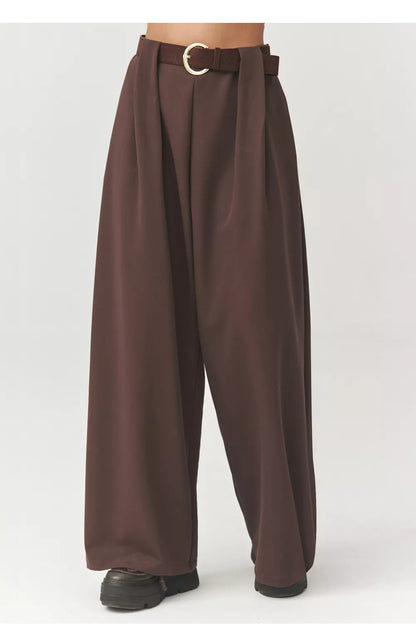 Moteriškos kelnės modelis 223363 Makadamia