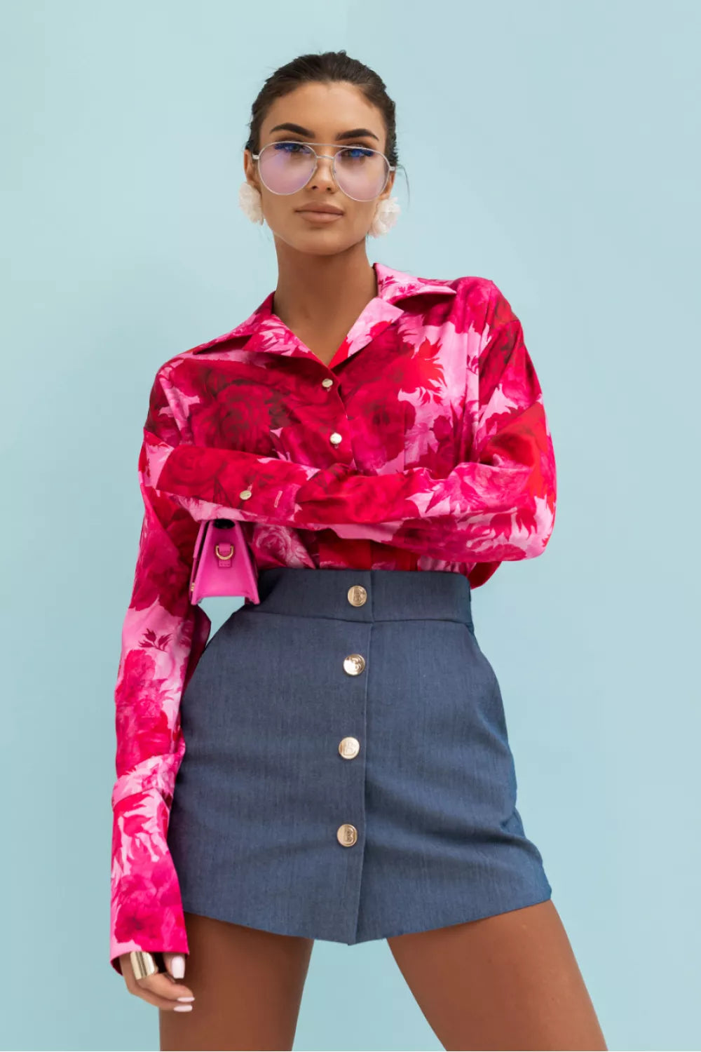 Šortų sijonas, modelis 223522 LaBalancia