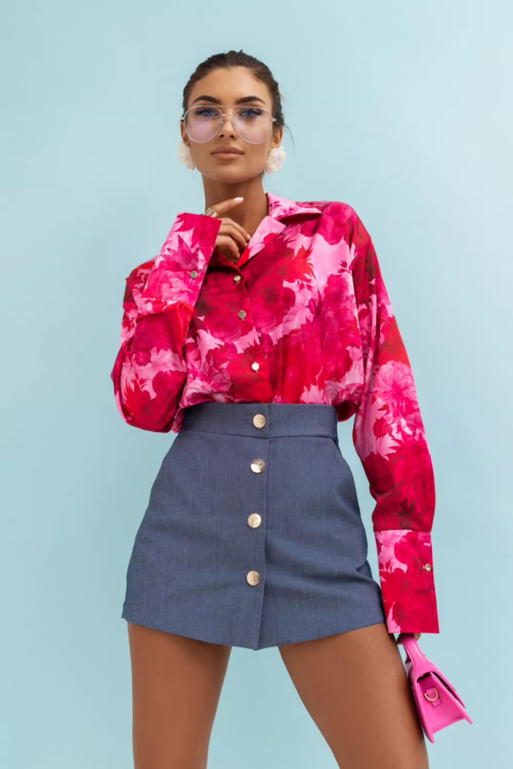 Šortų sijonas, modelis 223522 LaBalancia