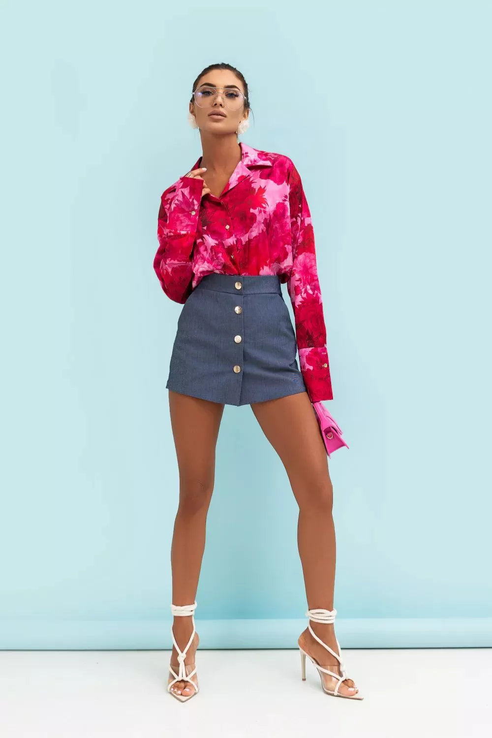 Šortų sijonas, modelis 223522 LaBalancia