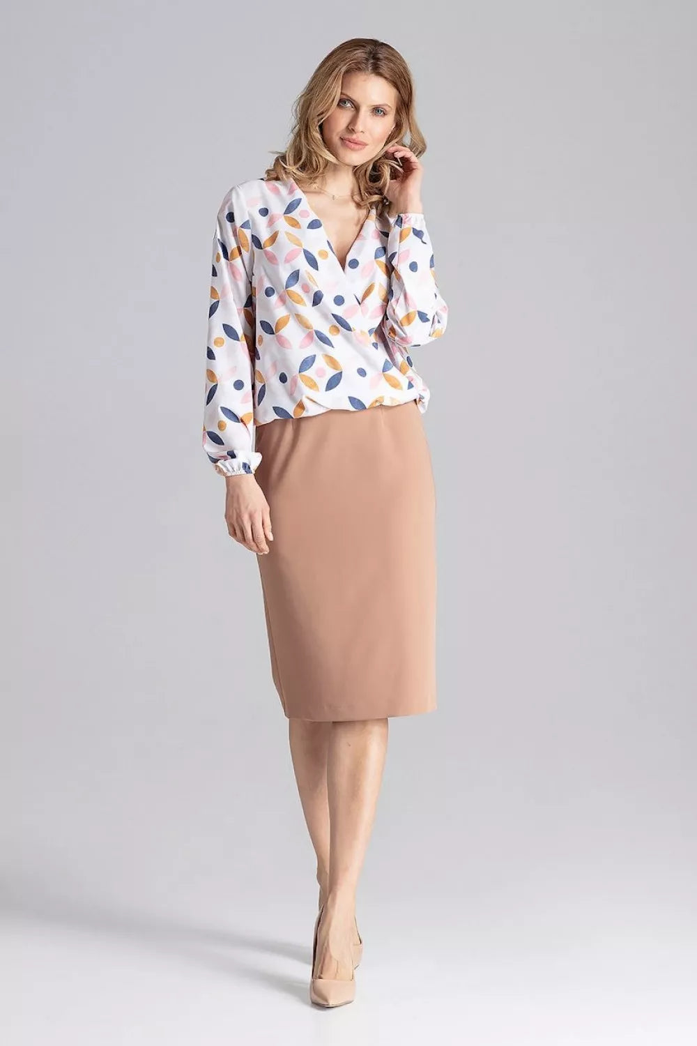 Klasikinis sijonas modelis 129748 Figl